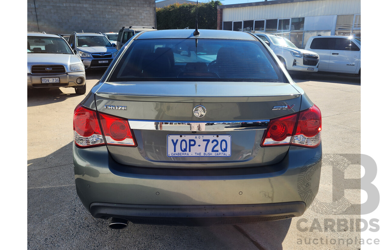 7/2013 Holden Cruze SRi V JH MY13 4d Sedan Grey 1.4L