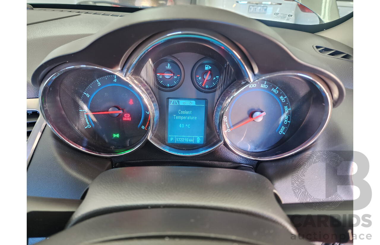 7/2013 Holden Cruze SRi V JH MY13 4d Sedan Grey 1.4L