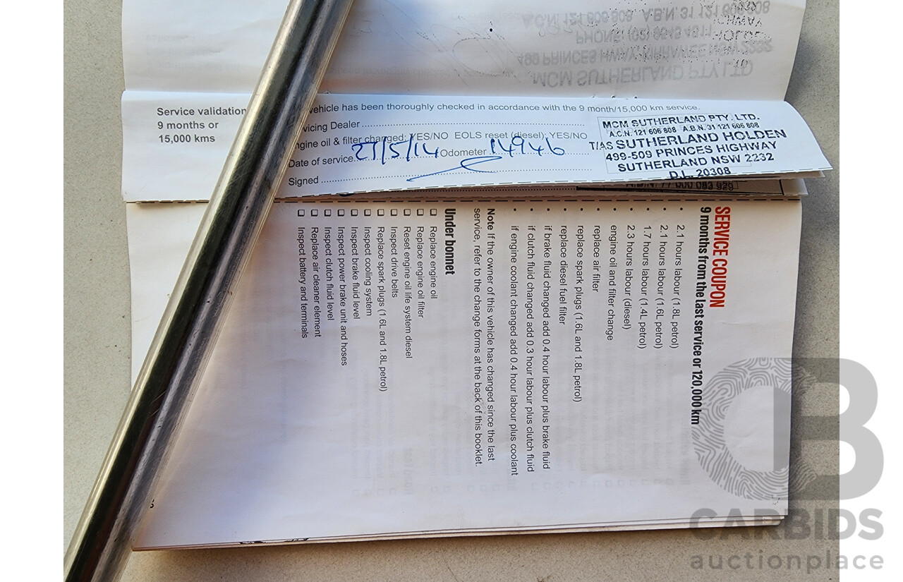 7/2013 Holden Cruze SRi V JH MY13 4d Sedan Grey 1.4L