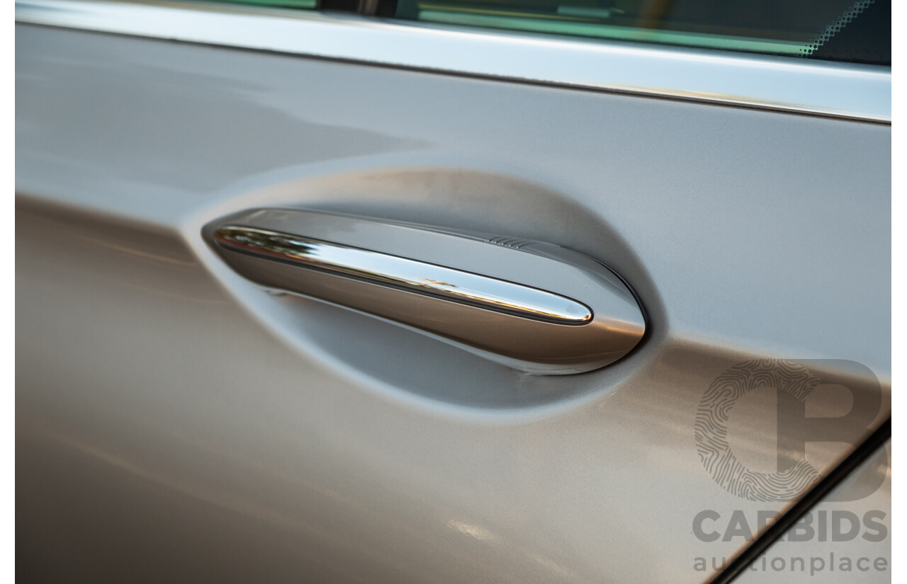 6/2009 BMW 740i F01 4d Sedan Kashmir Silver Metallic Turbo 3.0L