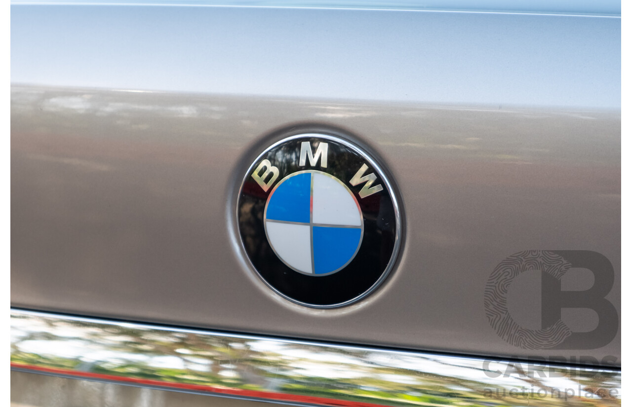 6/2009 BMW 740i F01 4d Sedan Kashmir Silver Metallic Turbo 3.0L