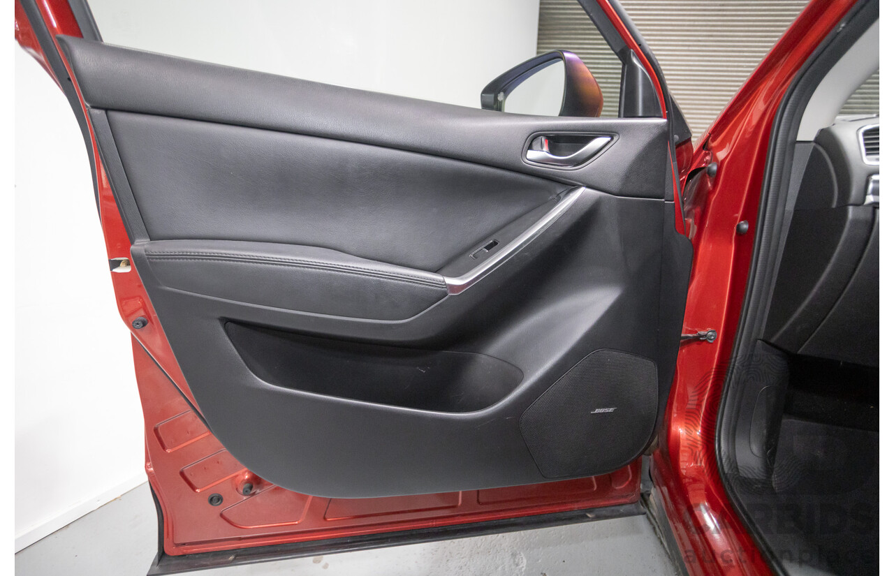 05/2015 Mazda CX-5 AKERA (AWD) MY15 4D Wagon Soul Red Turbo Diesel 2.2L