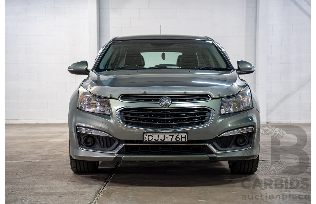 08/2016 Holden Cruze SRi Z-Series (FWD) JH MY16 5d Hatchback Phantom Grey Metallic Turbo 1.6L