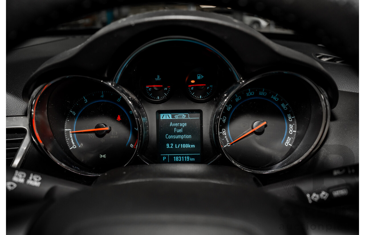 08/2016 Holden Cruze SRi Z-Series (FWD) JH MY16 5d Hatchback Phantom Grey Metallic Turbo 1.6L