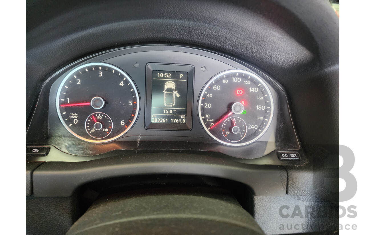 5/2010 Volkswagen Tiguan 103 TDI 5NC MY10 4d Wagon Black 2.0L