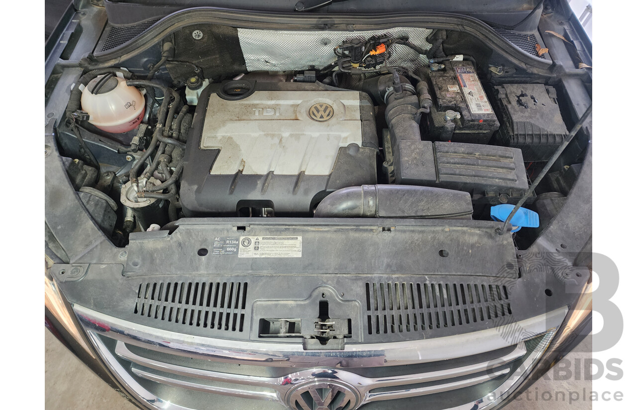 5/2010 Volkswagen Tiguan 103 TDI 5NC MY10 4d Wagon Black 2.0L