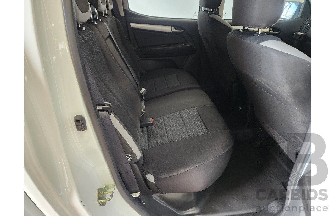 6/2017 Holden Colorado LS (4x4) RG MY17 Crew Cab P/Up White 2.8L