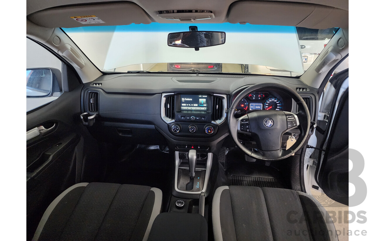 6/2017 Holden Colorado LS (4x4) RG MY17 Crew Cab P/Up White 2.8L