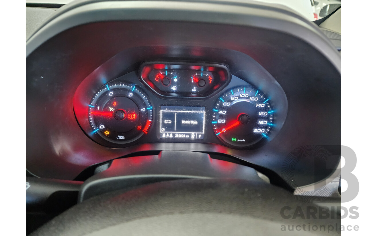 6/2017 Holden Colorado LS (4x4) RG MY17 Crew Cab P/Up White 2.8L