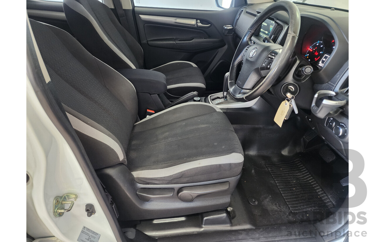 6/2017 Holden Colorado LS (4x4) RG MY17 Crew Cab P/Up White 2.8L