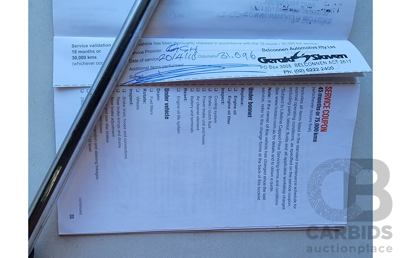 6/2017 Holden Colorado LS (4x4) RG MY17 Crew Cab P/Up White 2.8L