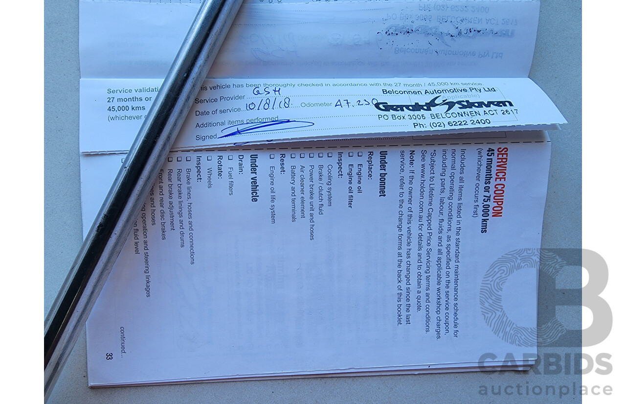 6/2017 Holden Colorado LS (4x4) RG MY17 Crew Cab P/Up White 2.8L