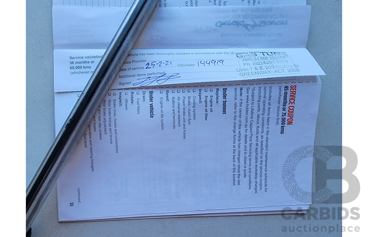 6/2017 Holden Colorado LS (4x4) RG MY17 Crew Cab P/Up White 2.8L