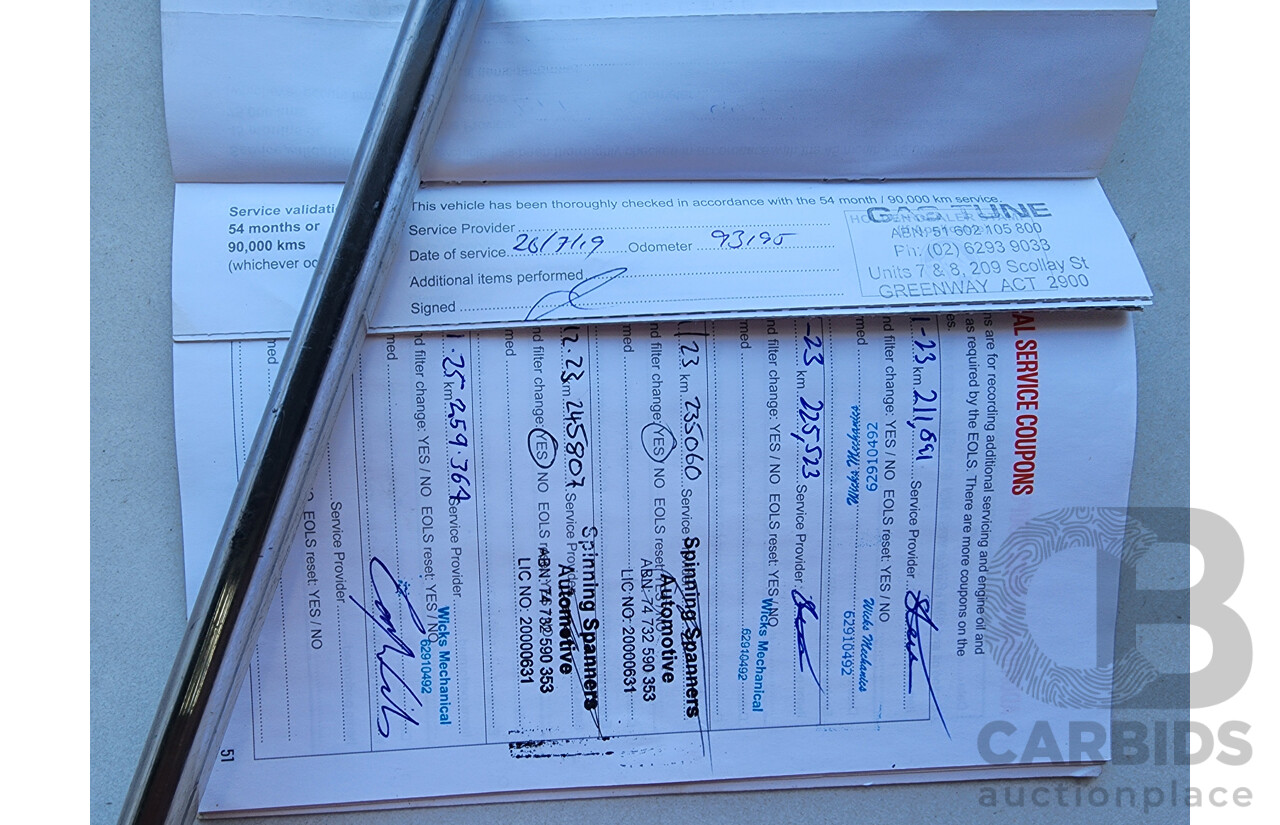 6/2017 Holden Colorado LS (4x4) RG MY17 Crew Cab P/Up White 2.8L