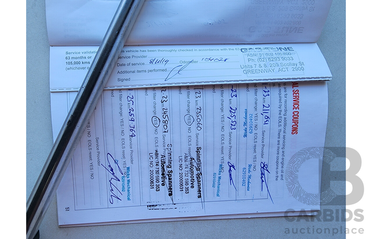 6/2017 Holden Colorado LS (4x4) RG MY17 Crew Cab P/Up White 2.8L