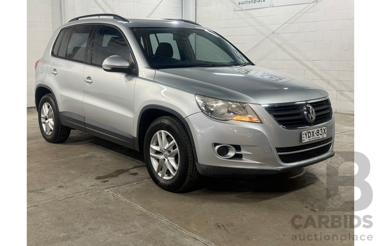 6/2008 Volkswagen Tiguan 2.0 TDI 5NC 4d Wagon Silver Turbo Diesel 2.0L