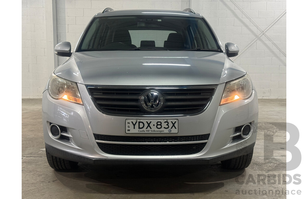 6/2008 Volkswagen Tiguan 2.0 TDI 5NC 4d Wagon Silver Turbo Diesel 2.0L