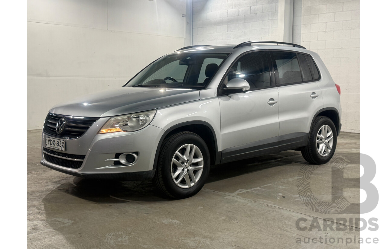 6/2008 Volkswagen Tiguan 2.0 TDI 5NC 4d Wagon Silver Turbo Diesel 2.0L