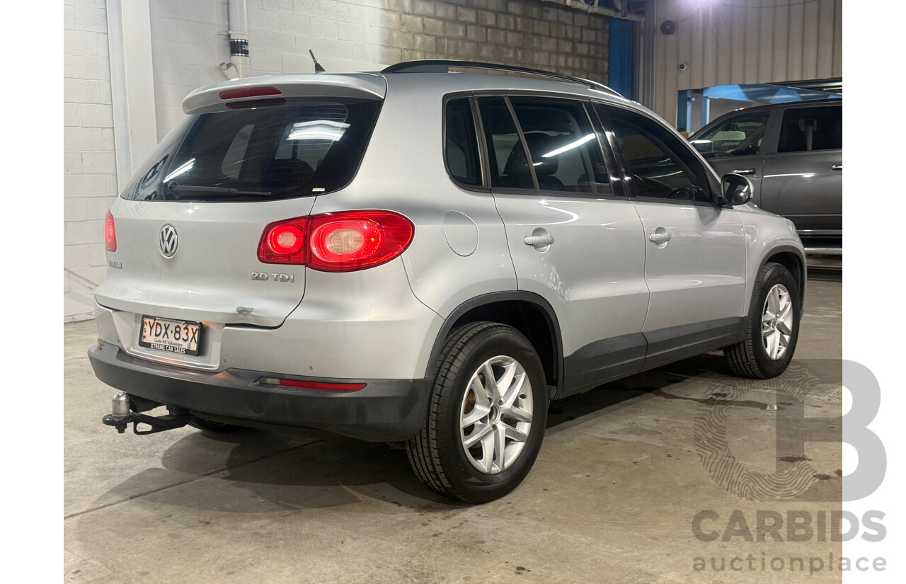 6/2008 Volkswagen Tiguan 2.0 TDI 5NC 4d Wagon Silver Turbo Diesel 2.0L