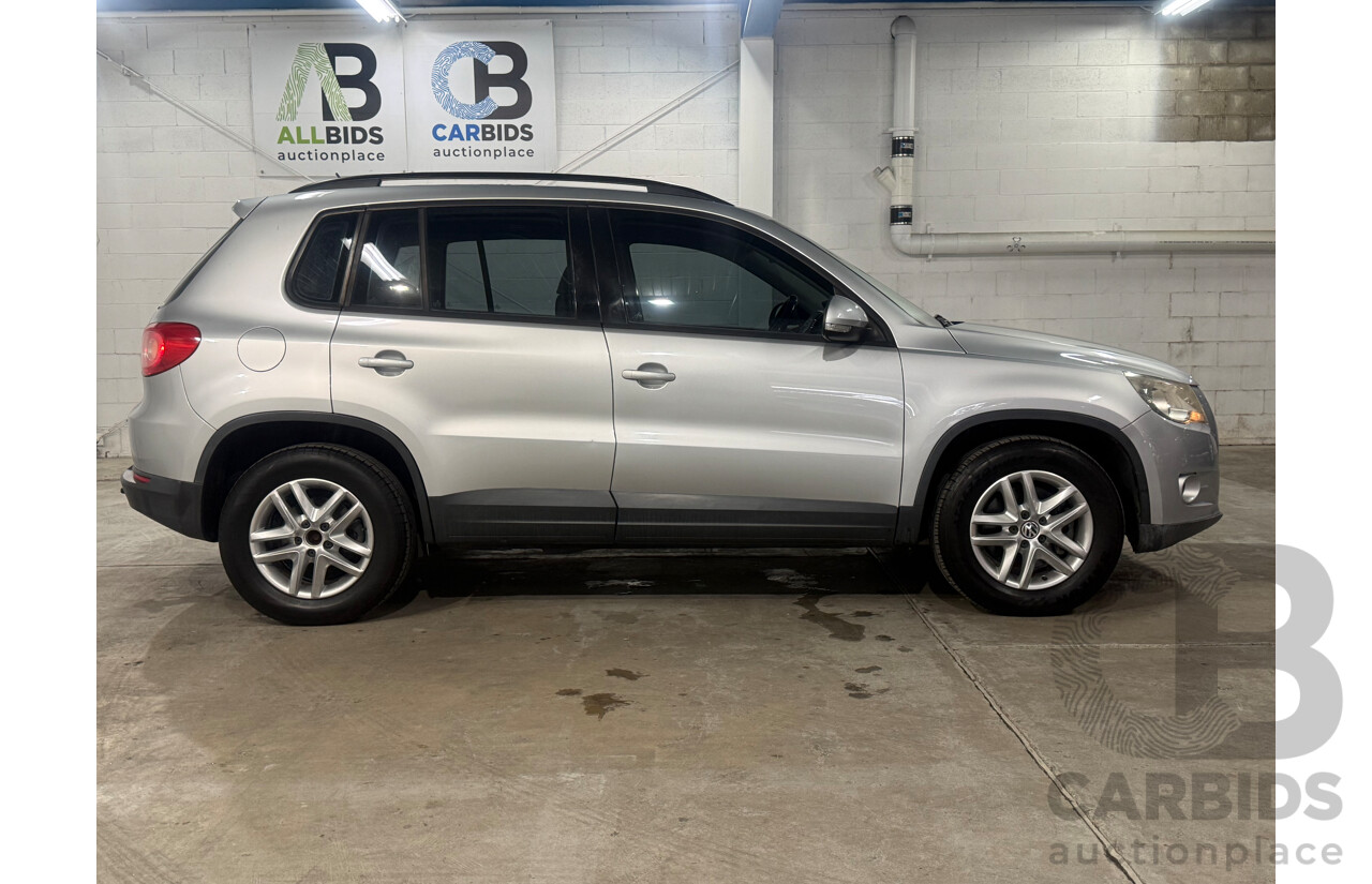 6/2008 Volkswagen Tiguan 2.0 TDI 5NC 4d Wagon Silver Turbo Diesel 2.0L
