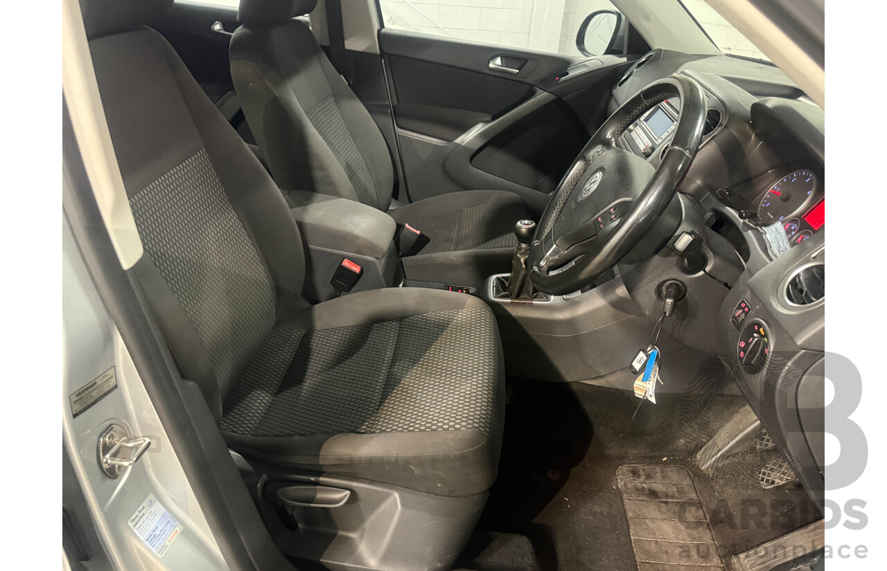 6/2008 Volkswagen Tiguan 2.0 TDI 5NC 4d Wagon Silver Turbo Diesel 2.0L