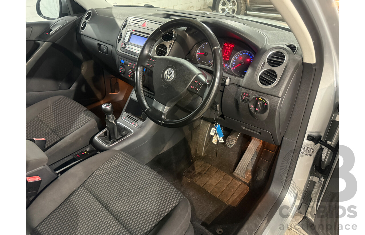 6/2008 Volkswagen Tiguan 2.0 TDI 5NC 4d Wagon Silver Turbo Diesel 2.0L