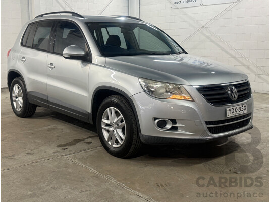 6/2008 Volkswagen Tiguan 2.0 TDI 5NC 4d Wagon Silver Turbo Diesel 2.0L