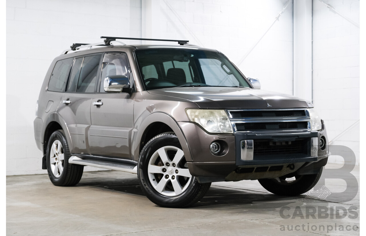 2/2010 Mitsubishi Pajero RX (4x4) NT MY10 4d Wagon Bronze Turbo Diesel 3.2L
