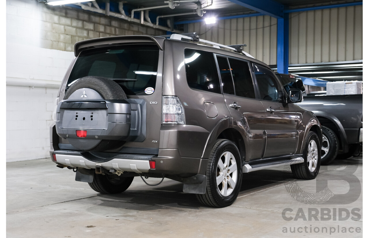 2/2010 Mitsubishi Pajero RX (4x4) NT MY10 4d Wagon Bronze Turbo Diesel 3.2L