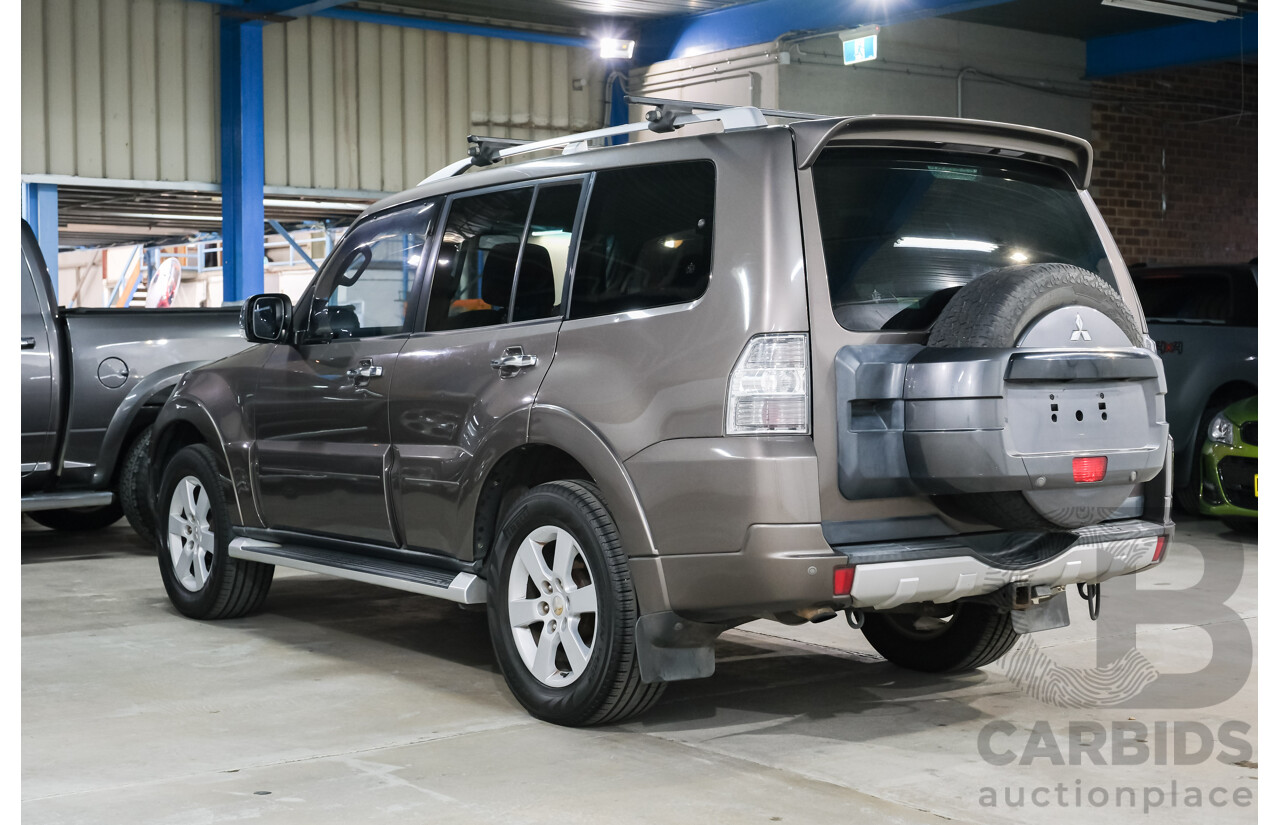 2/2010 Mitsubishi Pajero RX (4x4) NT MY10 4d Wagon Bronze Turbo Diesel 3.2L