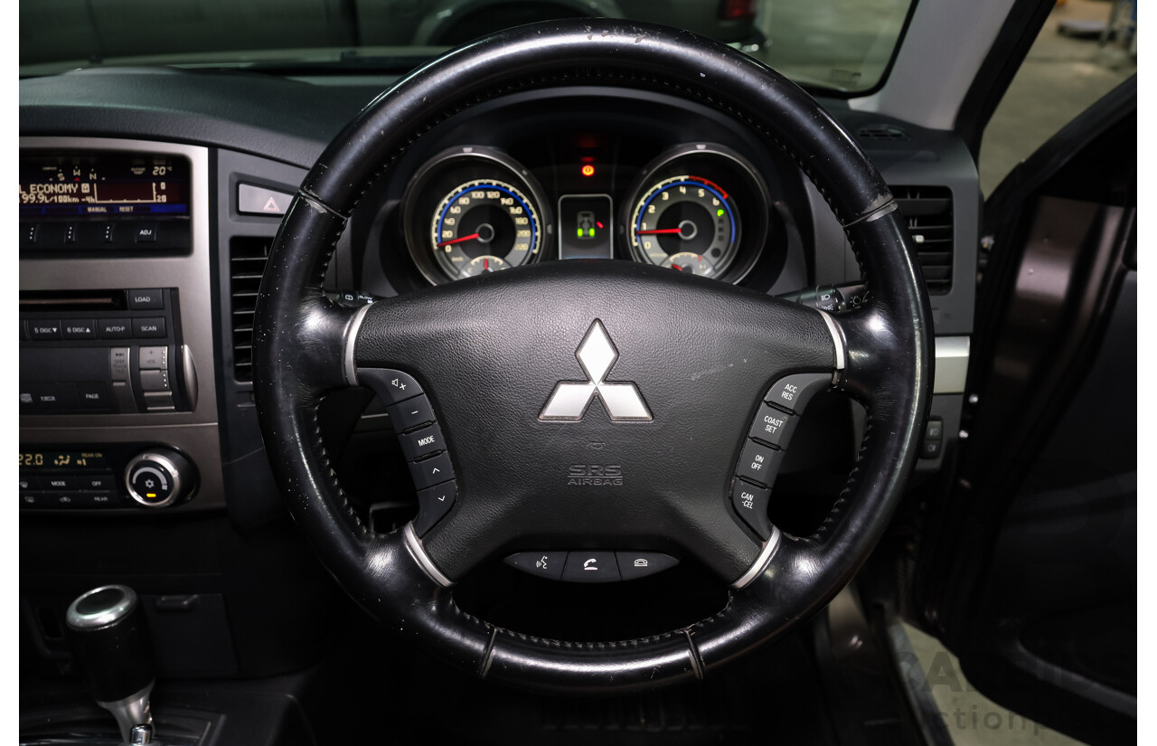 2/2010 Mitsubishi Pajero RX (4x4) NT MY10 4d Wagon Bronze Turbo Diesel 3.2L