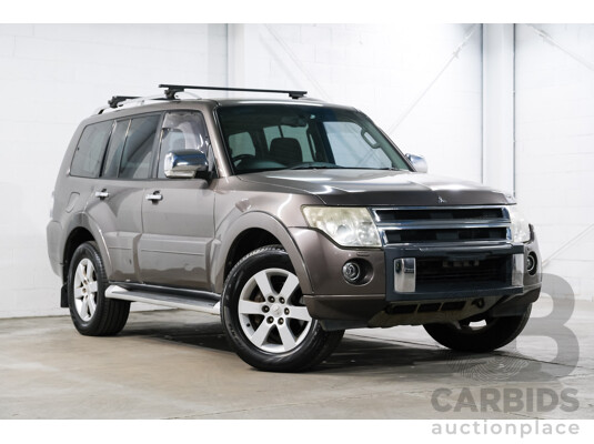2/2010 Mitsubishi Pajero RX (4x4) NT MY10 4d Wagon Bronze Turbo Diesel 3.2L