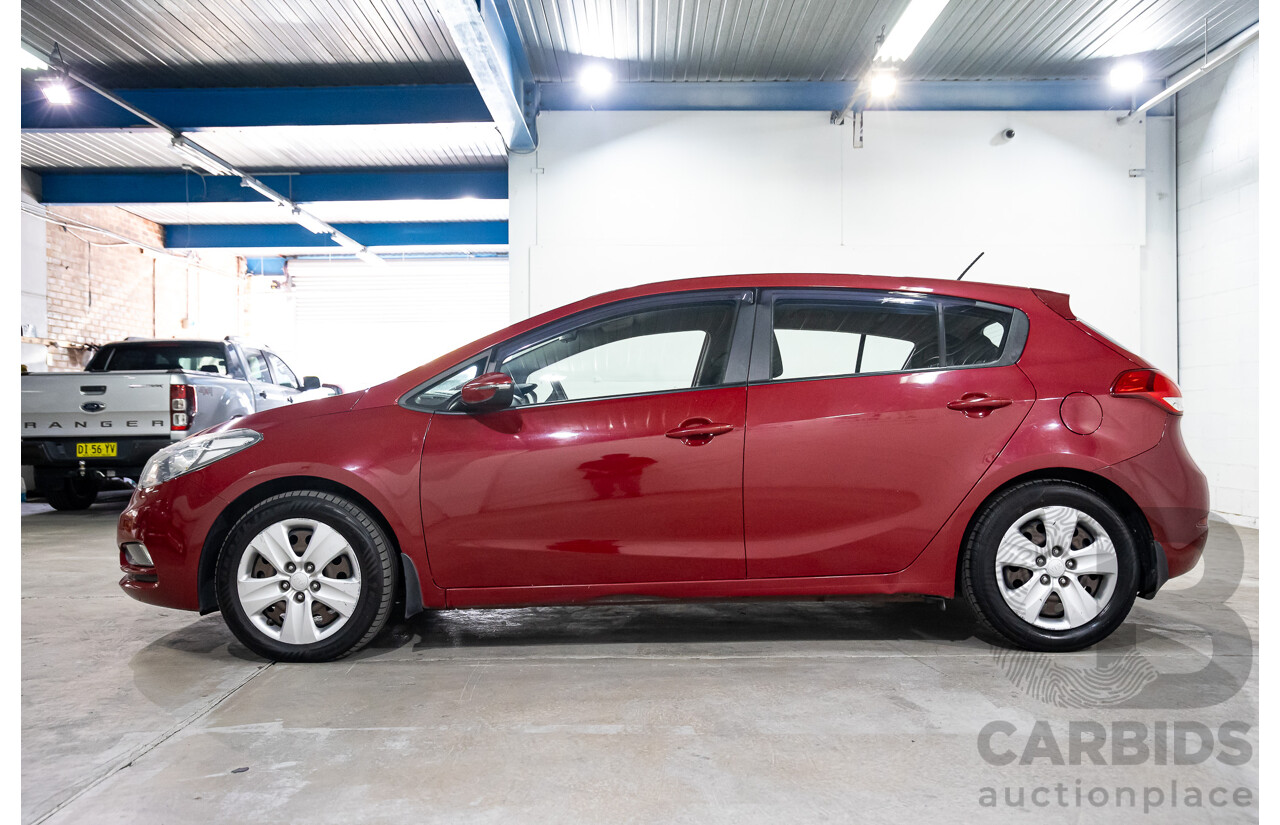 4/2015 Kia Cerato S YD MY15 4d Sedan Red 1.8L