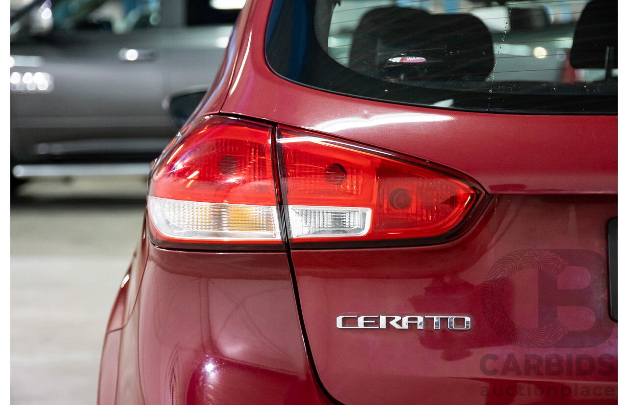 4/2015 Kia Cerato S YD MY15 4d Sedan Red 1.8L