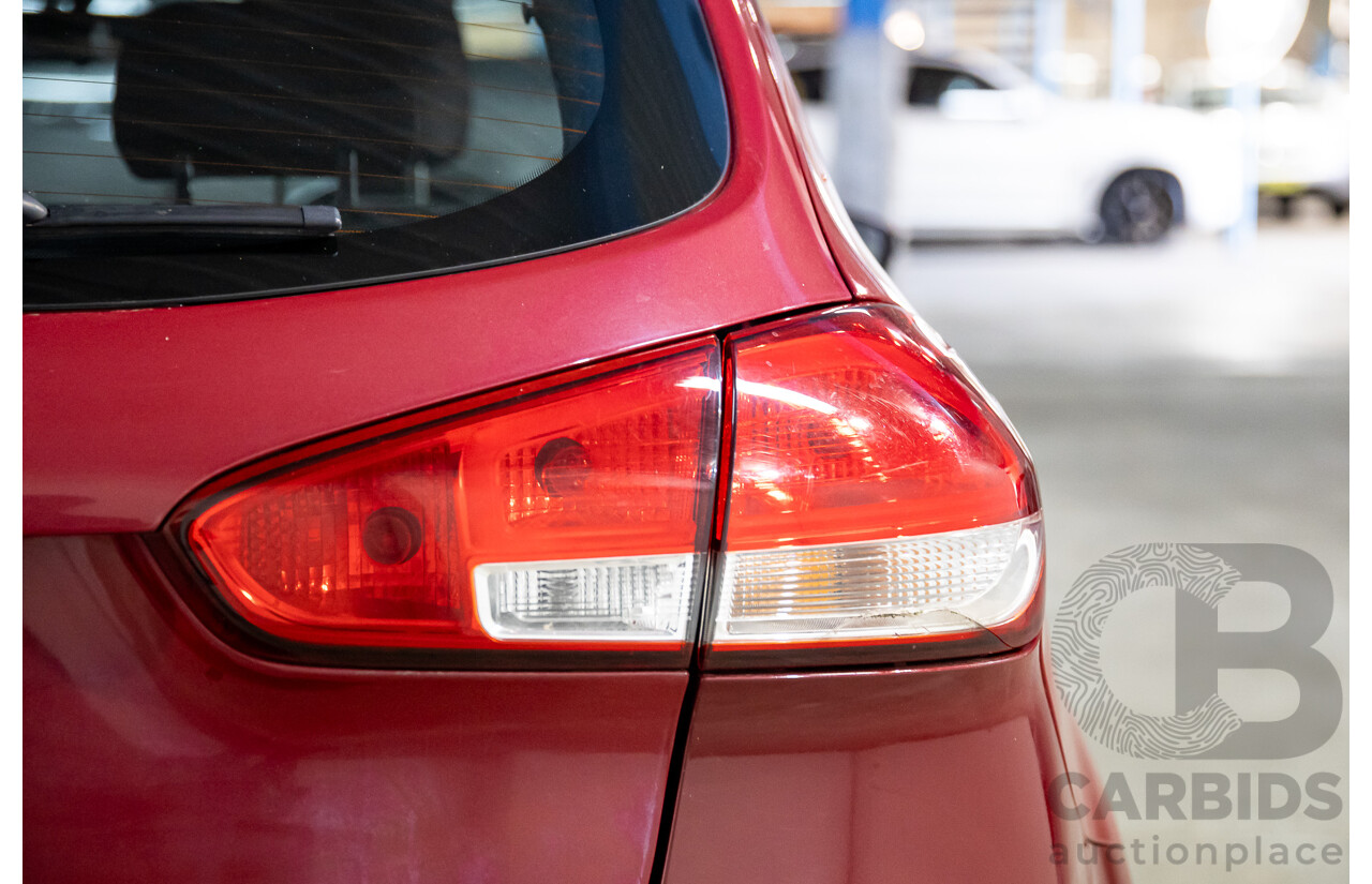 4/2015 Kia Cerato S YD MY15 4d Sedan Red 1.8L
