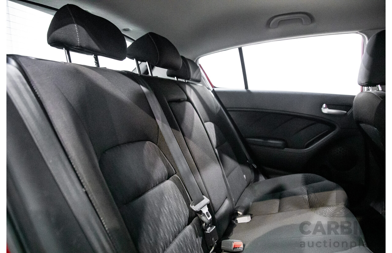 4/2015 Kia Cerato S YD MY15 4d Sedan Red 1.8L