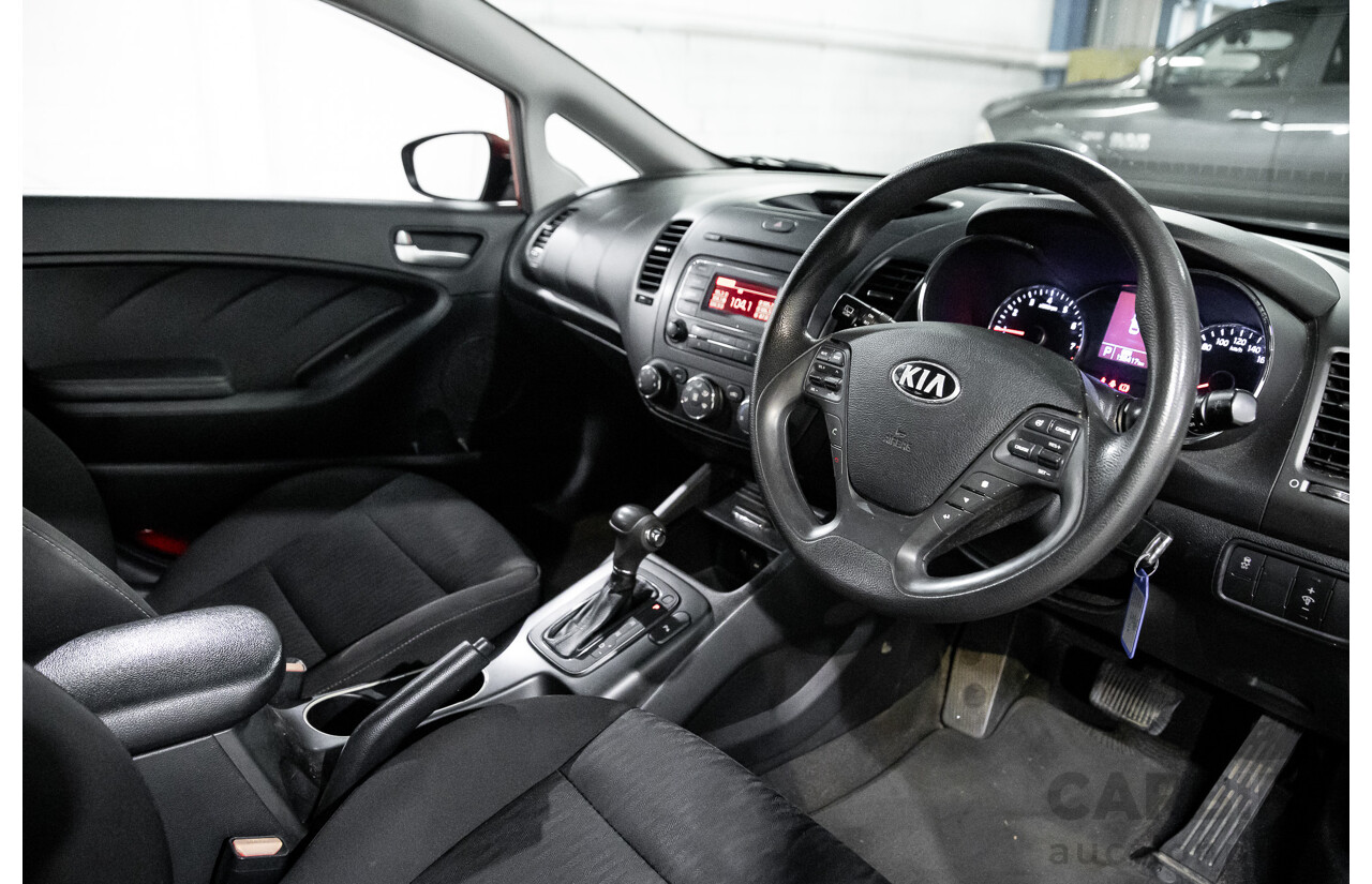 4/2015 Kia Cerato S YD MY15 4d Sedan Red 1.8L