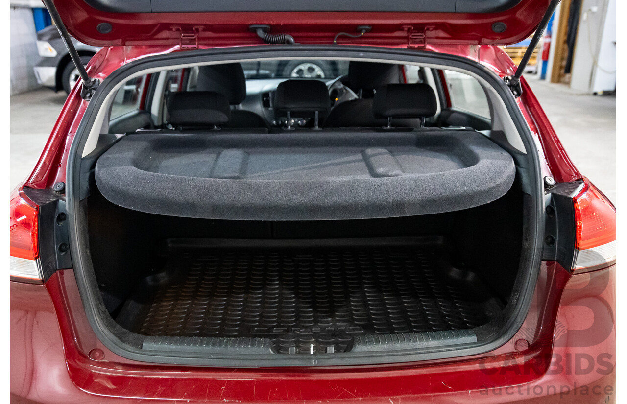 4/2015 Kia Cerato S YD MY15 4d Sedan Red 1.8L