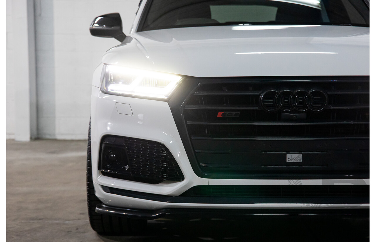 08/2017 Audi SQ5 3.0 TFSI Quattro (AWD) FY MY18 4d Wagon Ibis White Turbo V6 3.0L