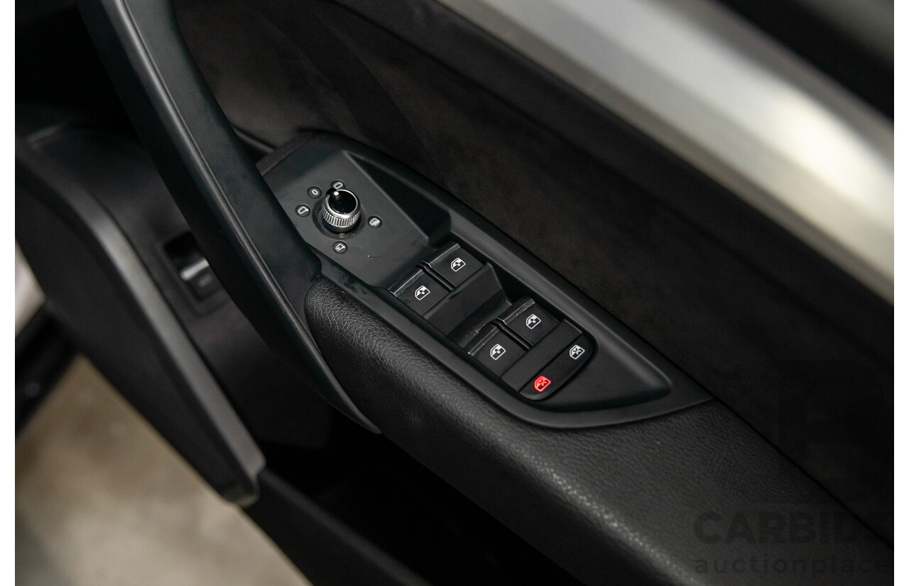08/2017 Audi SQ5 3.0 TFSI Quattro (AWD) FY MY18 4d Wagon Ibis White Turbo V6 3.0L