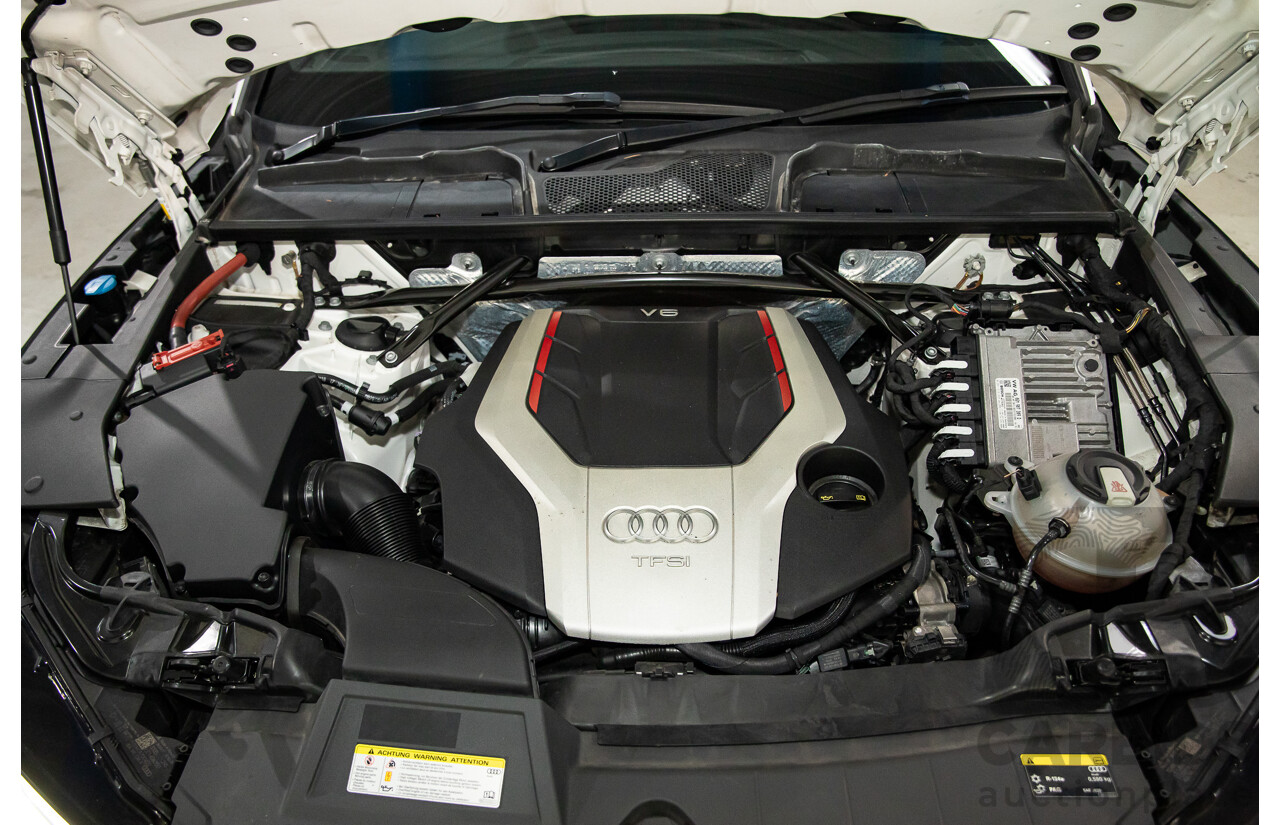 08/2017 Audi SQ5 3.0 TFSI Quattro (AWD) FY MY18 4d Wagon Ibis White Turbo V6 3.0L