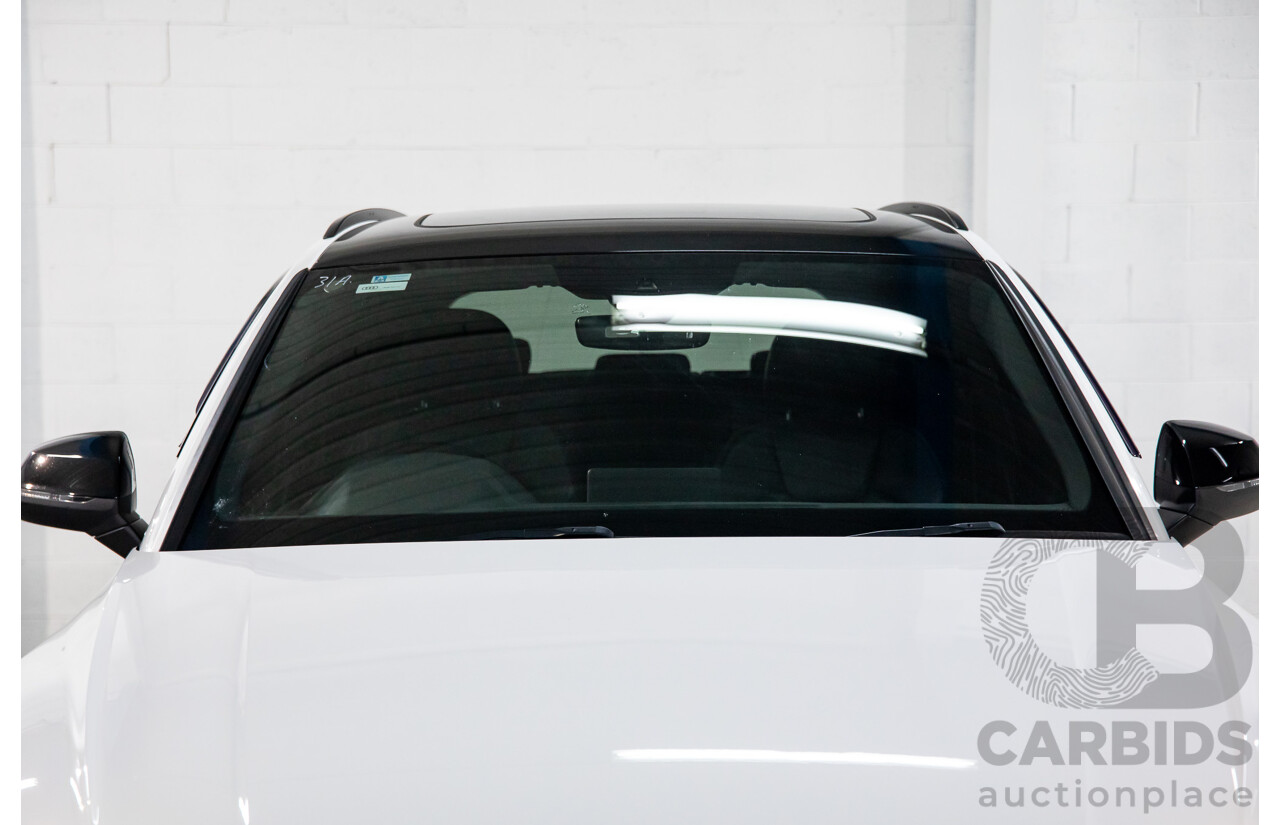 08/2017 Audi SQ5 3.0 TFSI Quattro (AWD) FY MY18 4d Wagon Ibis White Turbo V6 3.0L