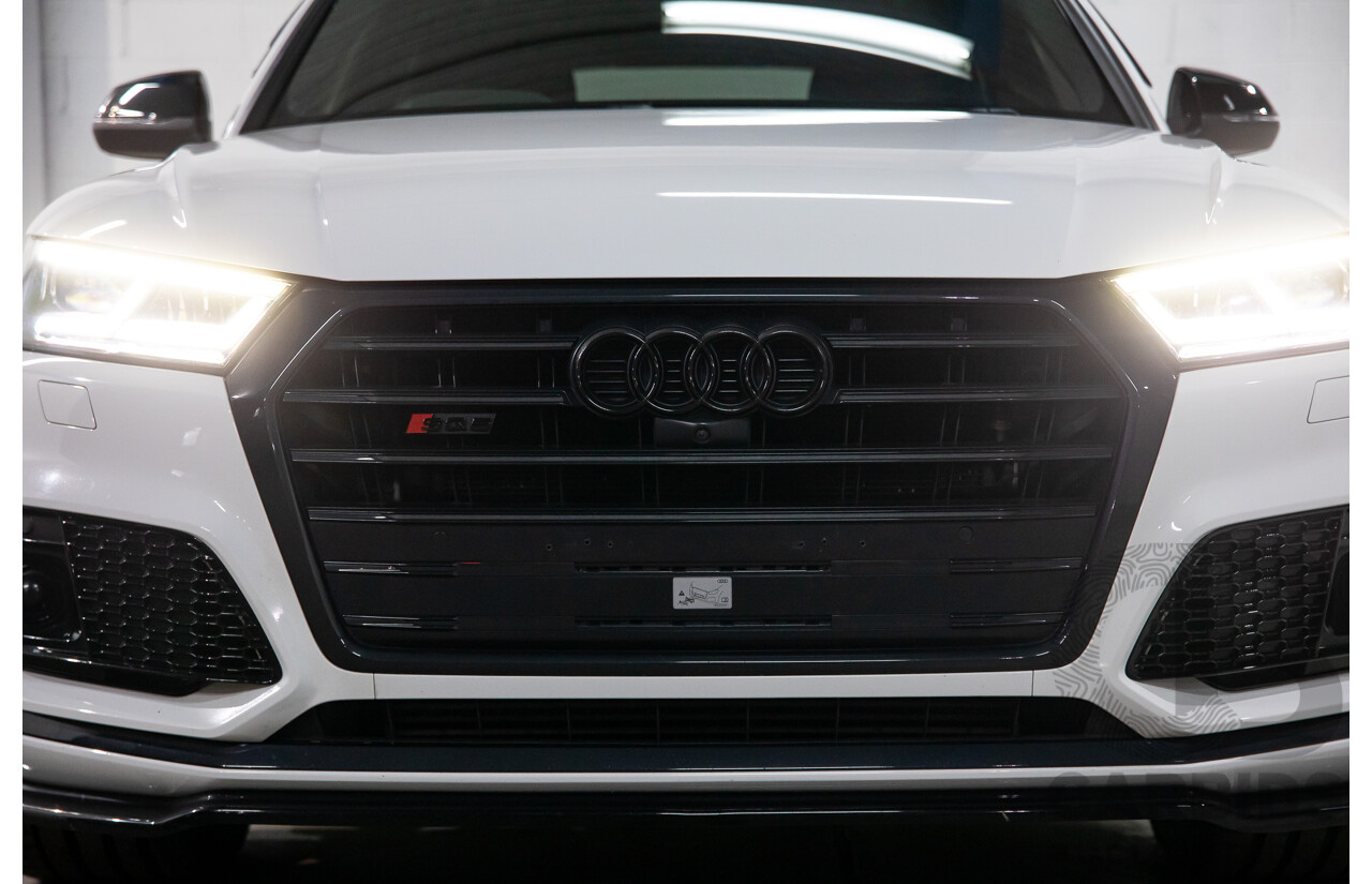 08/2017 Audi SQ5 3.0 TFSI Quattro (AWD) FY MY18 4d Wagon Ibis White Turbo V6 3.0L