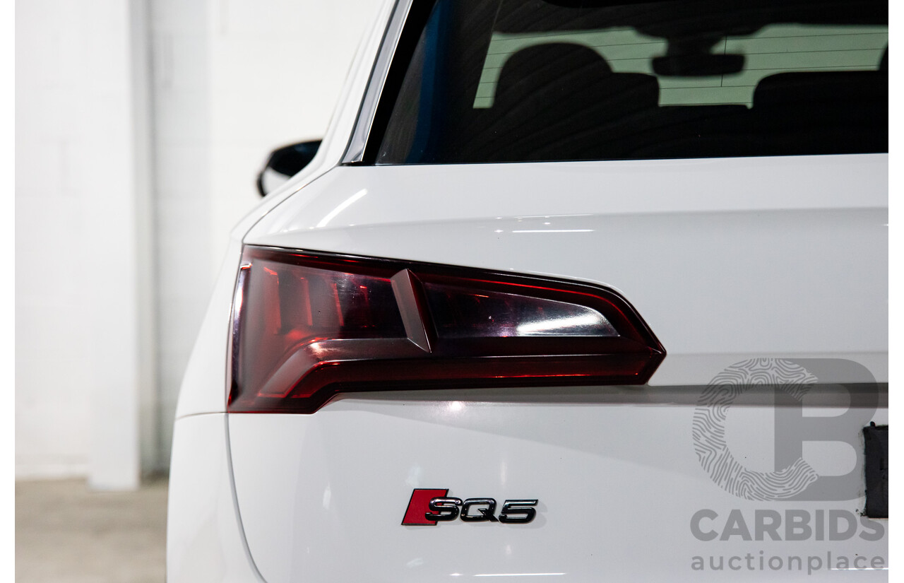 08/2017 Audi SQ5 3.0 TFSI Quattro (AWD) FY MY18 4d Wagon Ibis White Turbo V6 3.0L