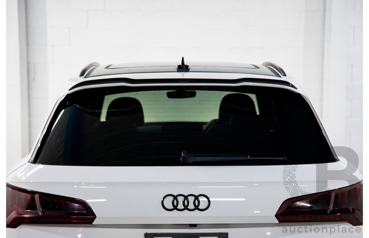 08/2017 Audi SQ5 3.0 TFSI Quattro (AWD) FY MY18 4d Wagon Ibis White Turbo V6 3.0L