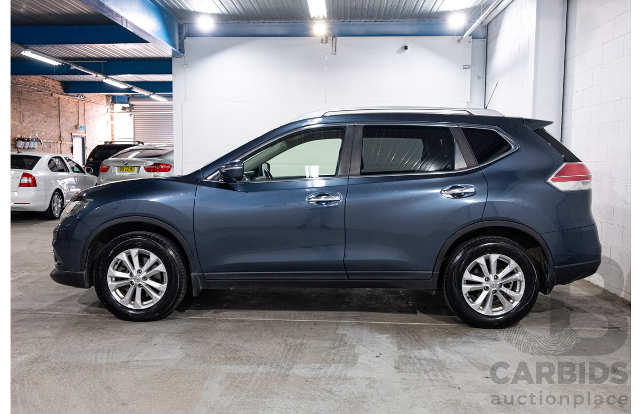 1/2015 Nissan X-Trail ST-L (FWD) T32 4d Wagon Monterey Blue Metallic 2.5L - 7 Seater