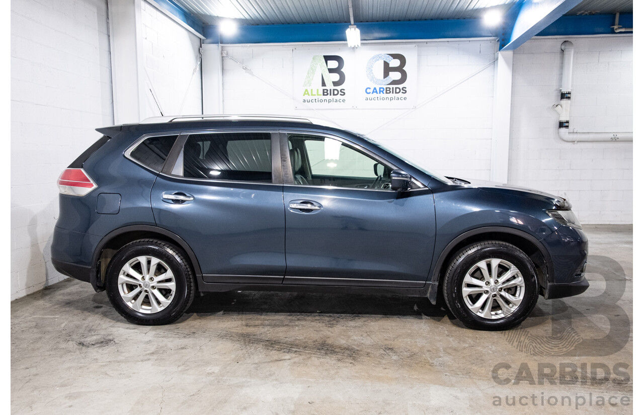 1/2015 Nissan X-Trail ST-L (FWD) T32 4d Wagon Monterey Blue Metallic 2.5L - 7 Seater