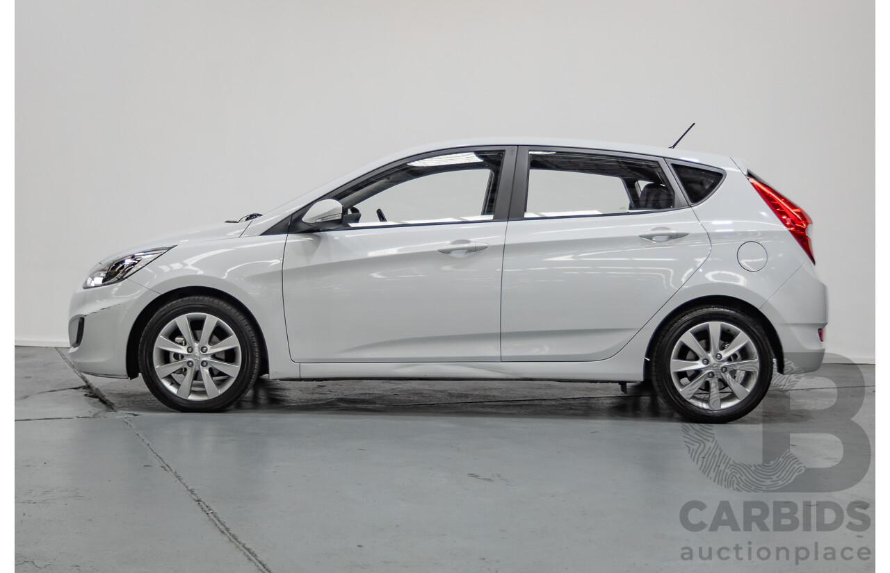 4/2019 Hyundai Accent Sport RB6 MY19 5d Hatchback Chalk White Metallic 1.6L
