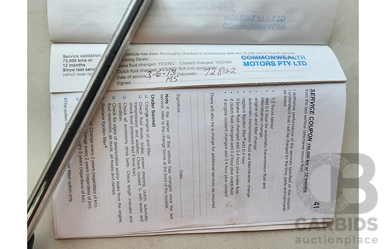 10/2006 Holden Berlina  VE 4d Sedan Blue 3.6L