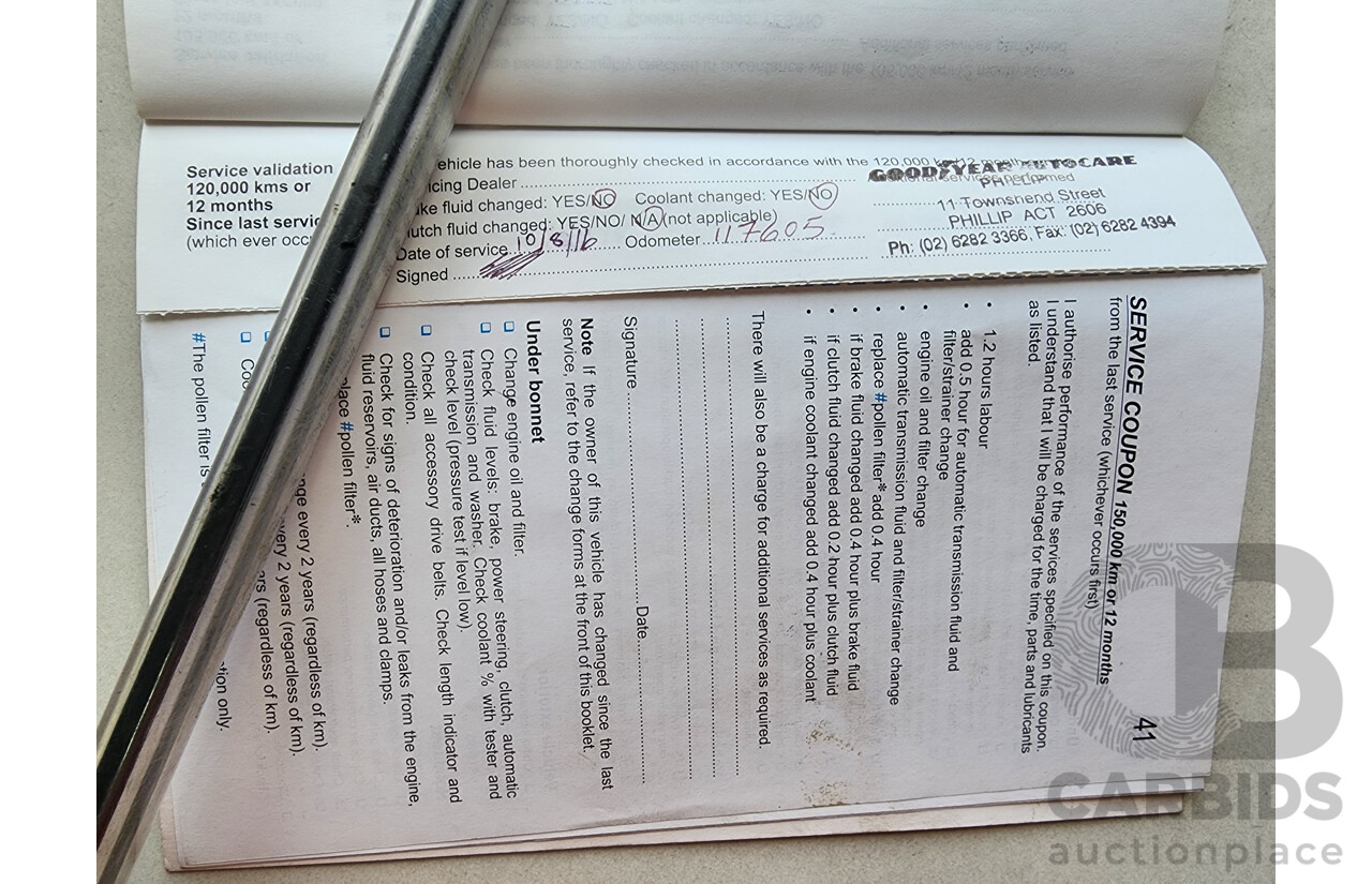 10/2006 Holden Berlina  VE 4d Sedan Blue 3.6L